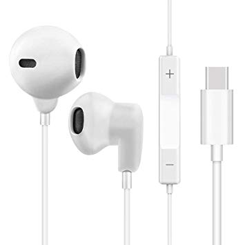 Auriculares USB tipo C Auriculares intrauditivos estéreo con cancelación de  ruido de graves con micrófono Compatible con teléfonos tipo c como Google  Pixel 2/3/4/2xl/3xl/4XL, Huawei, HTC, Essential Phone, etc. Zhivalor  2033199-2