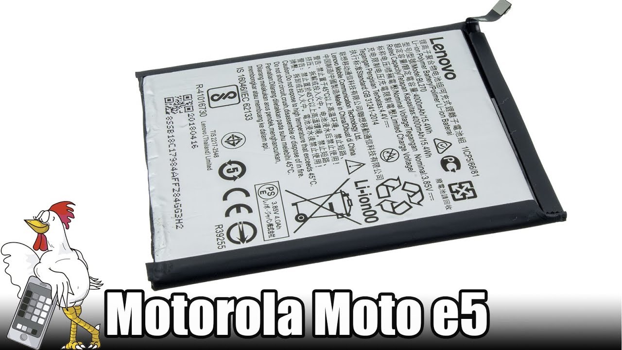 Mejores Baterías Motorola E5