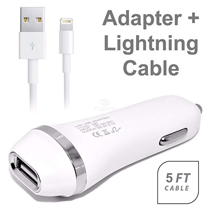 Cargador de coche USB C, 75 W, 3 puertos, adaptador de cargador de coche  súper rápido PD y QC3.0 integrado de 6 pies tipo C en espiral para  teléfonos