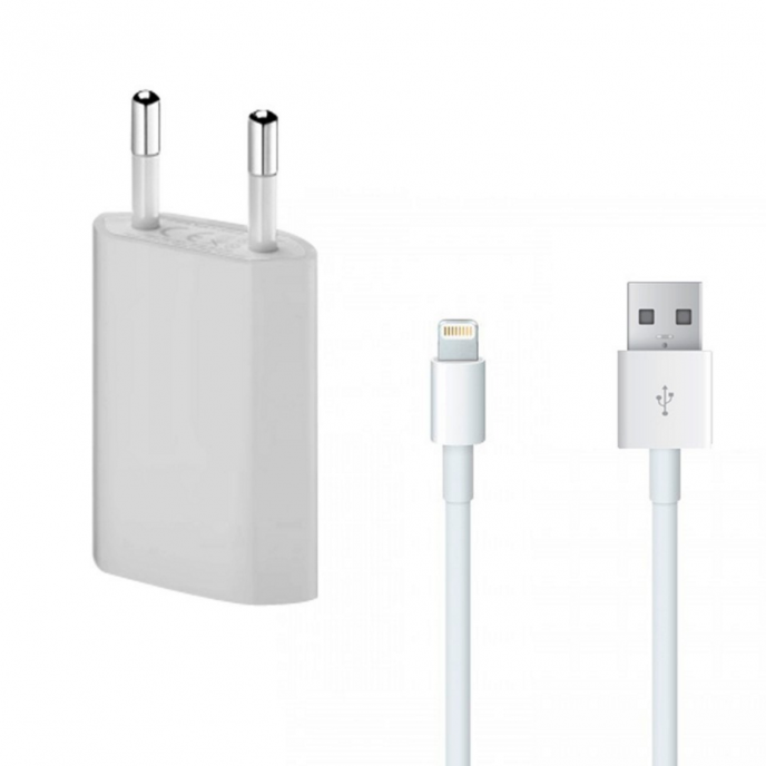 Bloque de cargador para iPhone, cargador de teléfono enchufable, paquete de  4 unidades, cargador de pared USB de un solo puerto, adaptador de carga