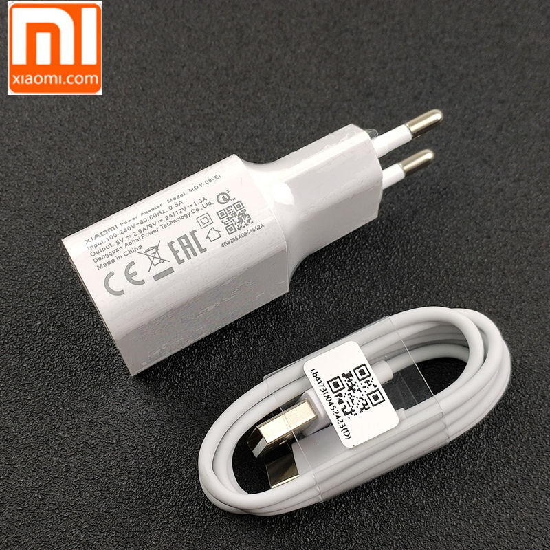 Rápida 18W Cargador para Xiaomi Redmi Note12, 11, 10, 9, 8,11T, 9T, Mi12,  Mi11, Mi10, Mi9, Poco X3 Pro NFC, Cargador rápida con Cable de 2m Tipo C :  : Electrónica