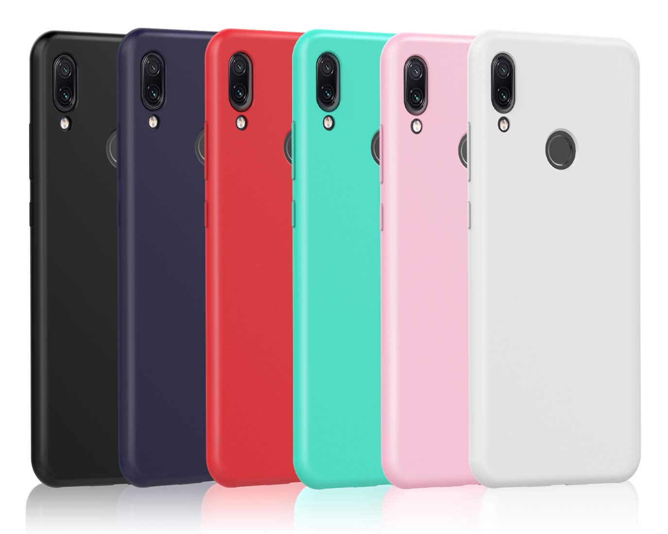 Rosa púrpura Alsoar Compatible para Xiaomi Mi Mix 3 Funda Vidrio Templado Protectora Trasera Moda Lindo Patrón Silicona TPU Suave Marco Bumper Carcasas Anti-Rasguño Anti-Shock Cubiertas